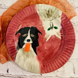 Anthropologie The Farm Holly Frean Dessert Plate- Vintage- Rare Find!!